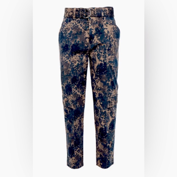 J Brand Pants - J Brand High Rise Camouflage Cargo